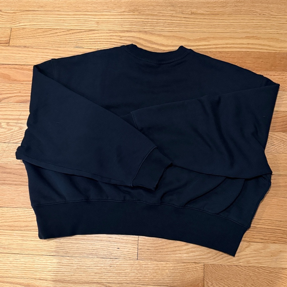 Adidas Cropped Sweatshirt M - Picture 2 of 4